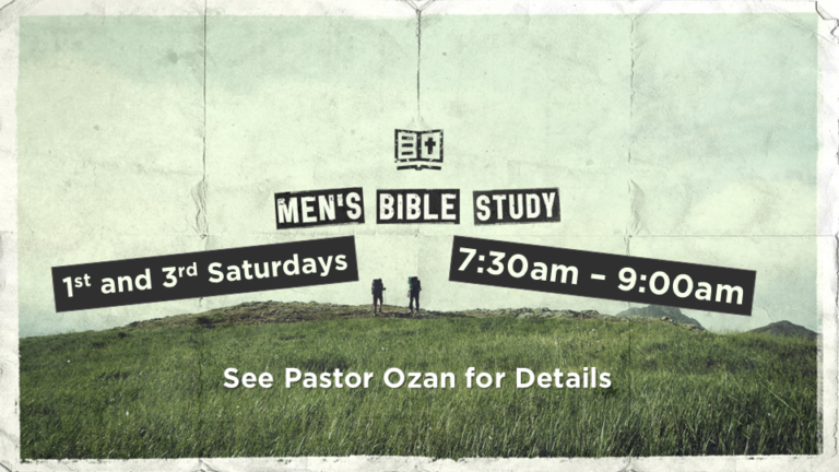 Men's Bible Study